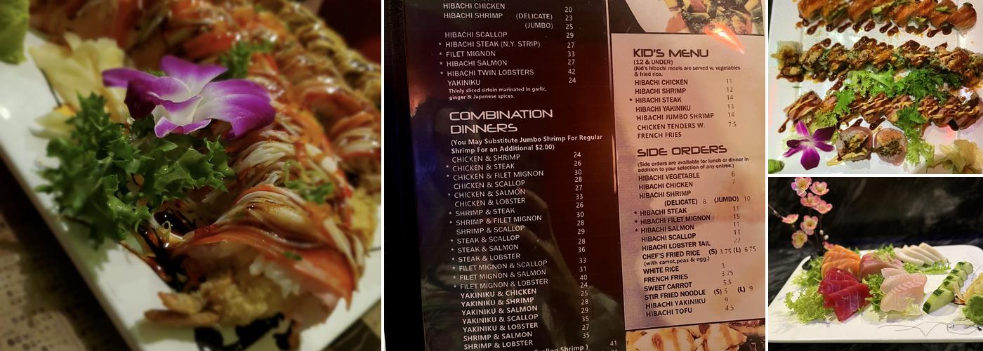 Wild Chef Japanese Steakhouse Menu