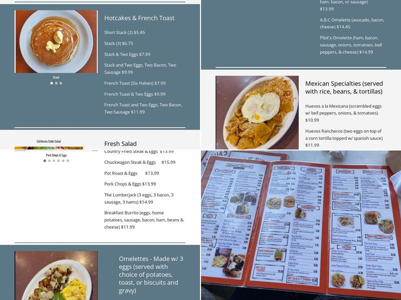 Annia's Kitchen Menu