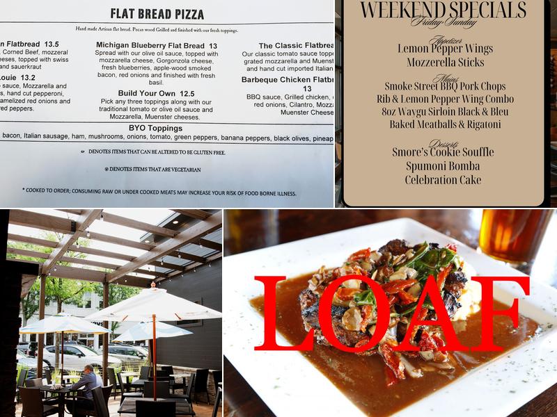 E.G. Nick's Downtown Plymouth Menu