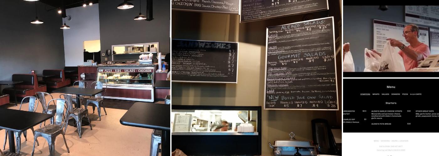 Aleko's Restaurant and Catering Menu