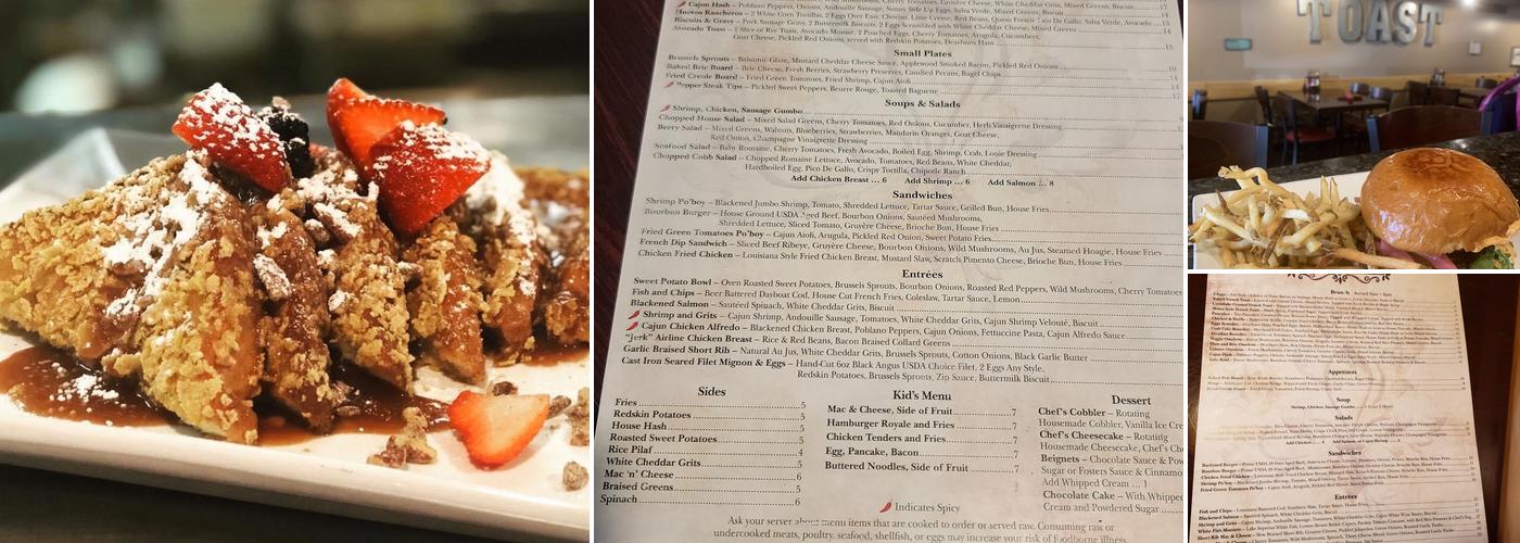 French Toast Bistro Plymouth Menu