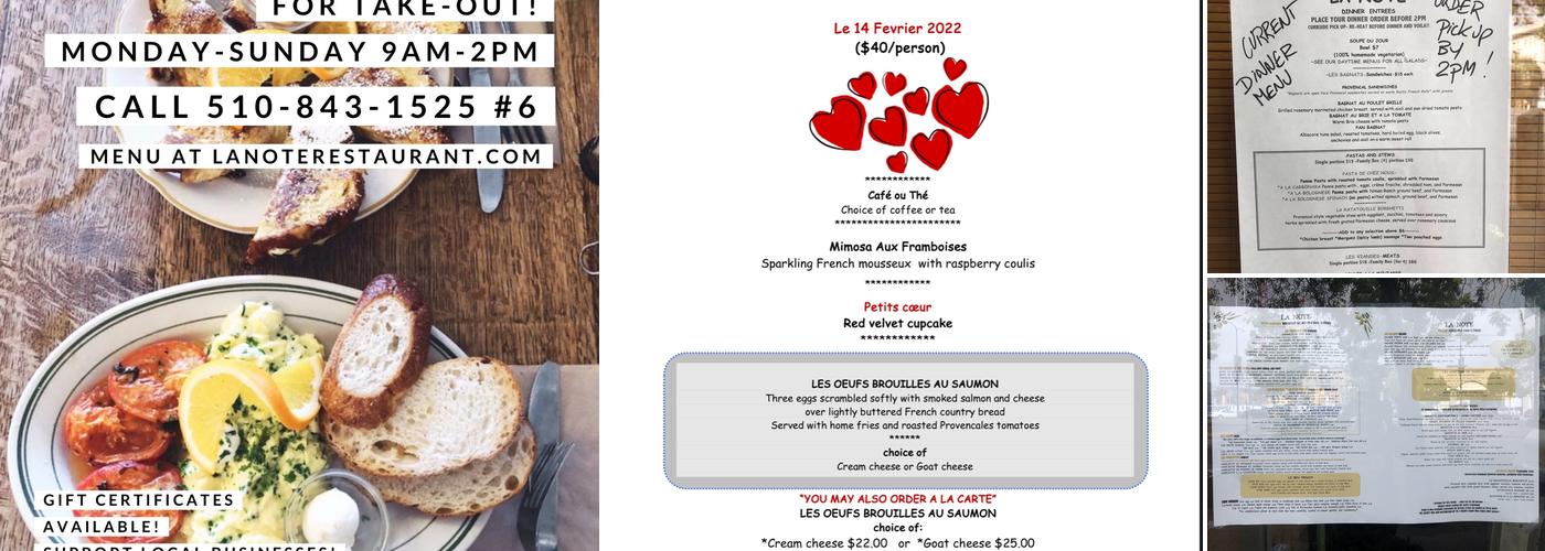 La Note Menu