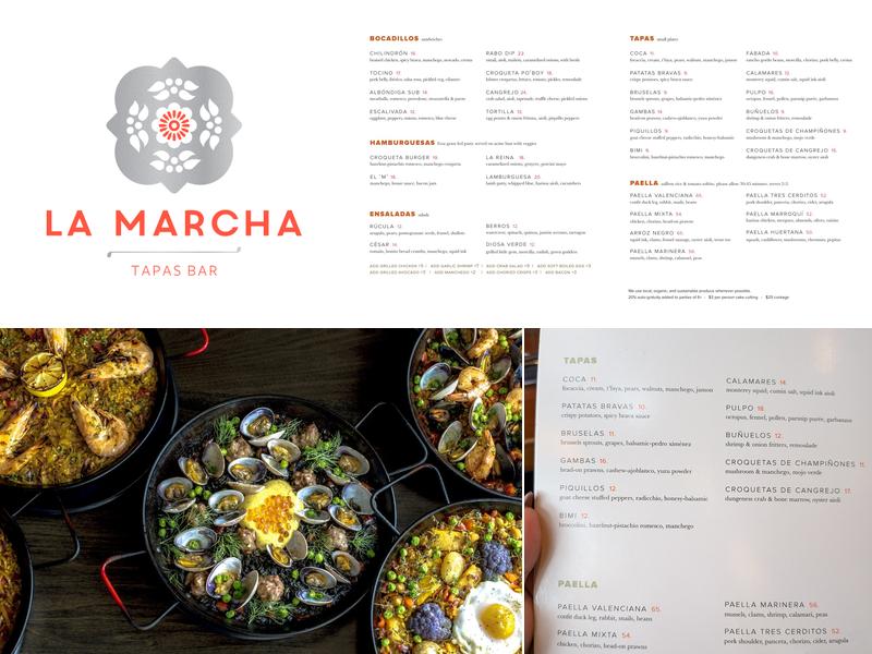La Marcha Tapas Bar Menu