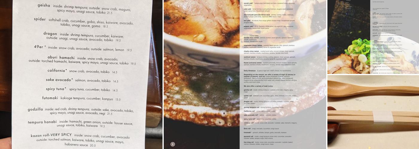 Iyasare Menu