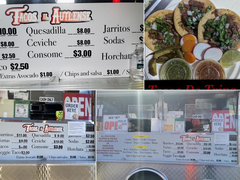 Tacos El Autlense LLC Menu