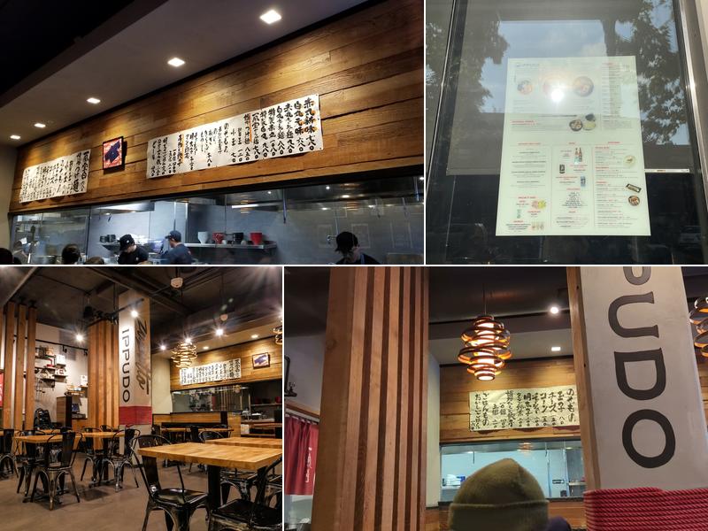 IPPUDO BERKELEY Menu