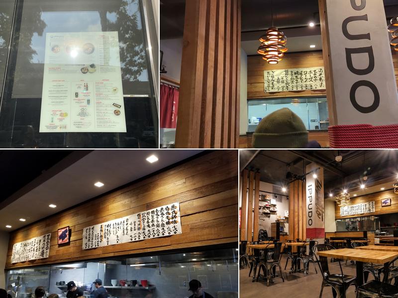 IPPUDO BERKELEY Menu