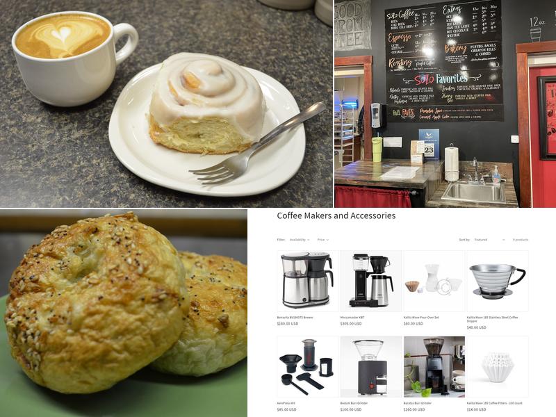 Sozo Coffee Roasting Menu