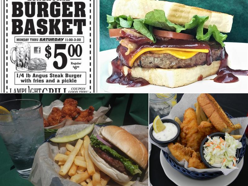 Lamplight Grill Menu