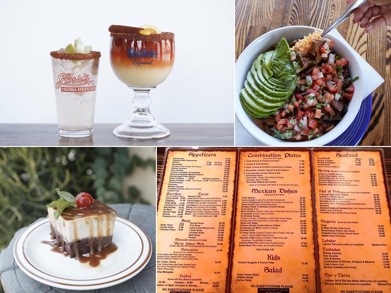 Gloria's Cocina Mexicana Menu