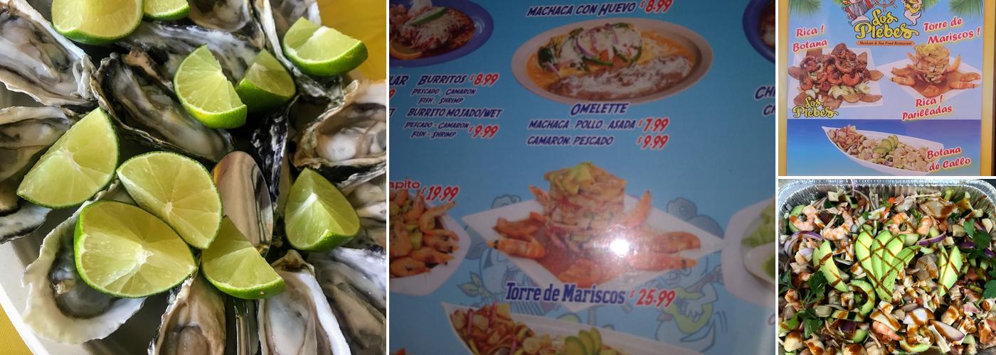 Los Plebes Mariscos Menu