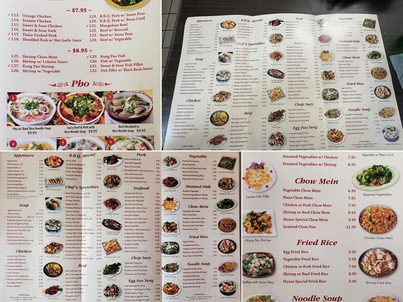 Dragon Flame Menu