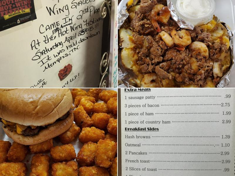 Suga's Diner Menu