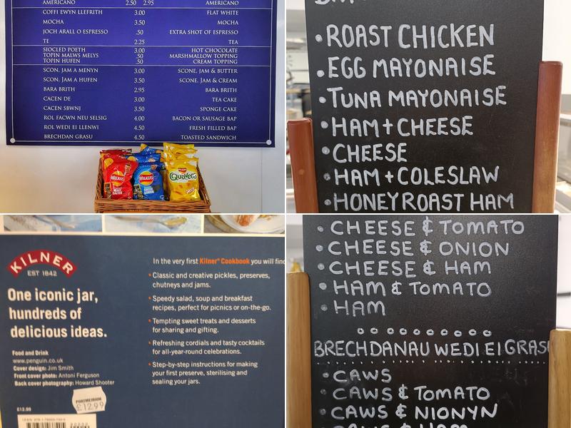 Portmeirion Cafe Menu