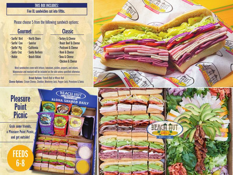 Beach Hut Deli Menu