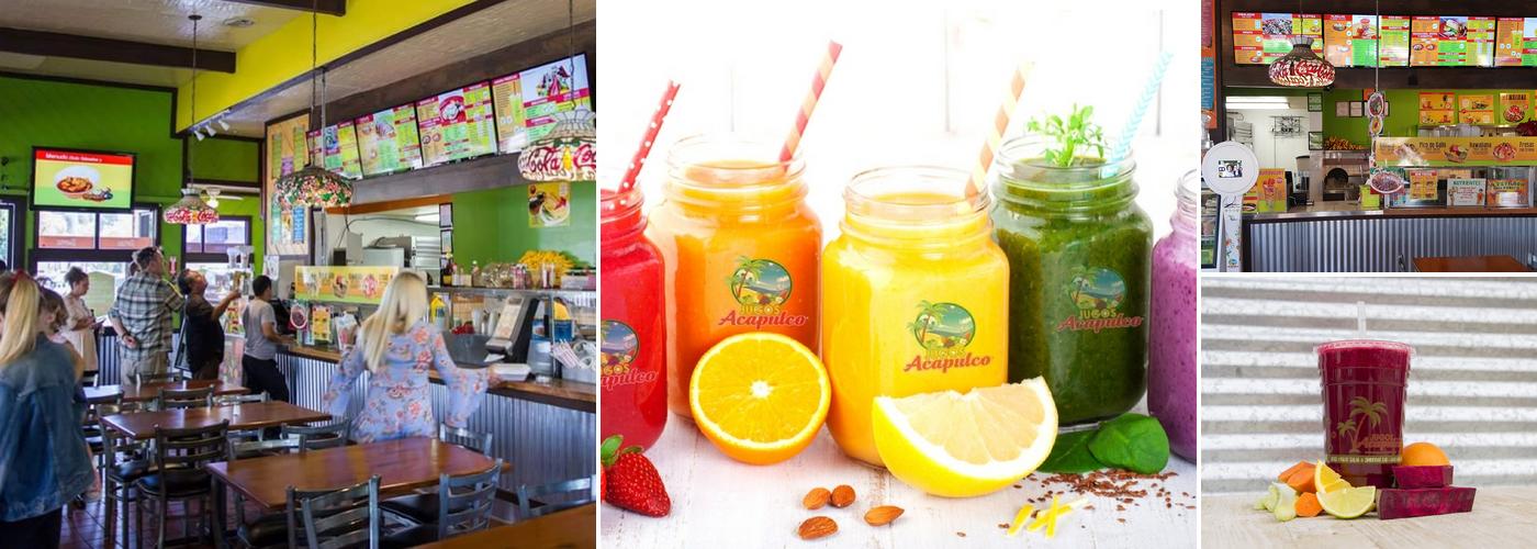 Jugos Acapulco Menu