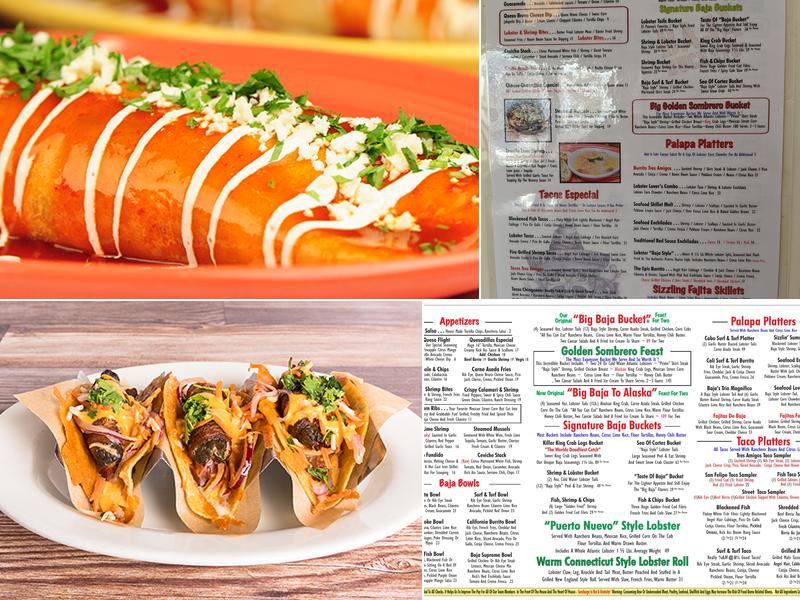 Rockin' Baja Lobster - Newport Beach Menu
