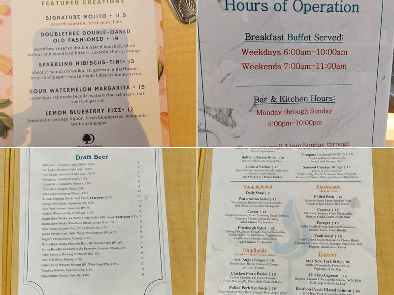 Ember & Vine Menu