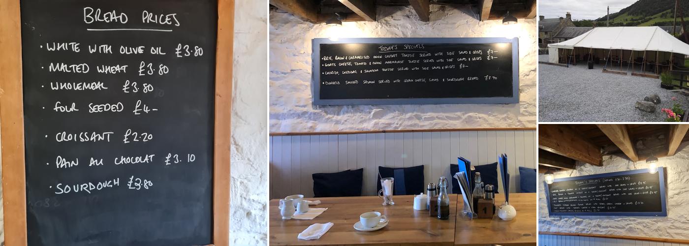 Blair Atholl Watermill Menu