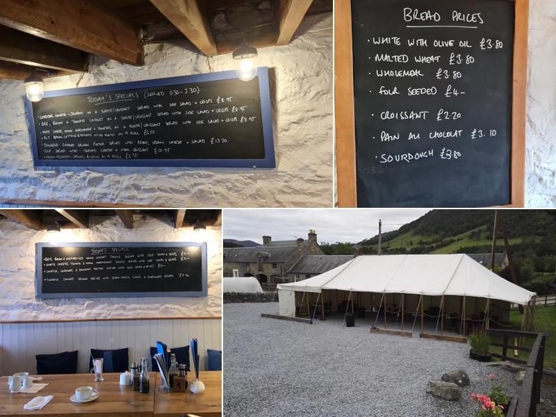 Blair Atholl Watermill Menu