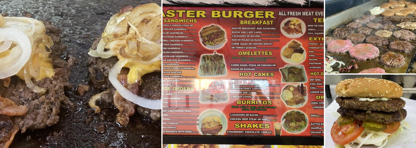 Master Burger Menu