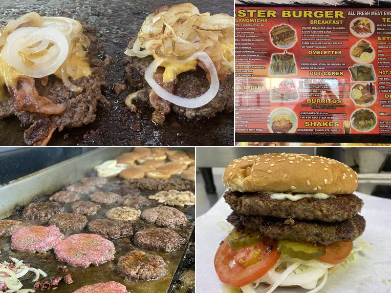 Master Burger Menu