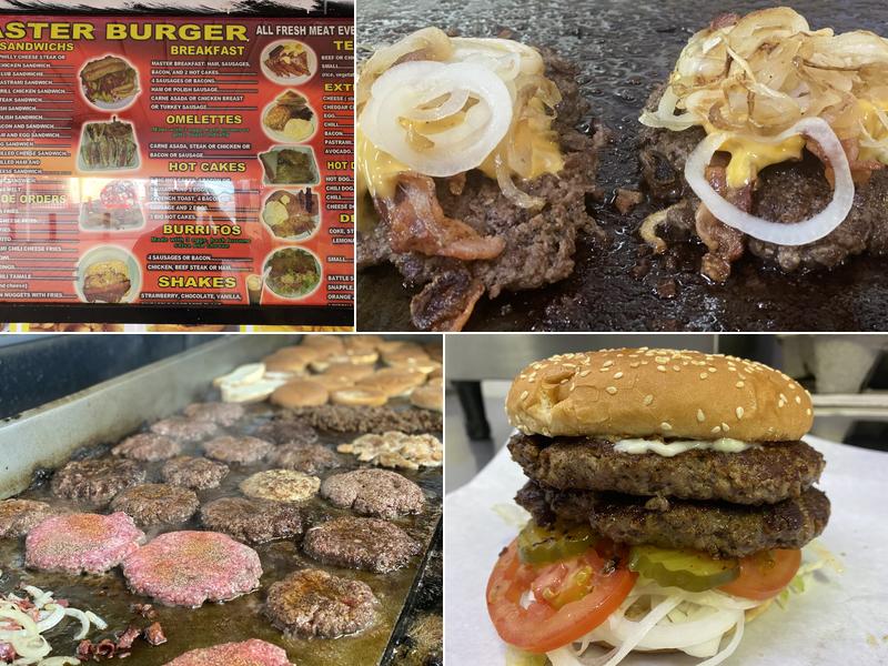 Master Burger Menu