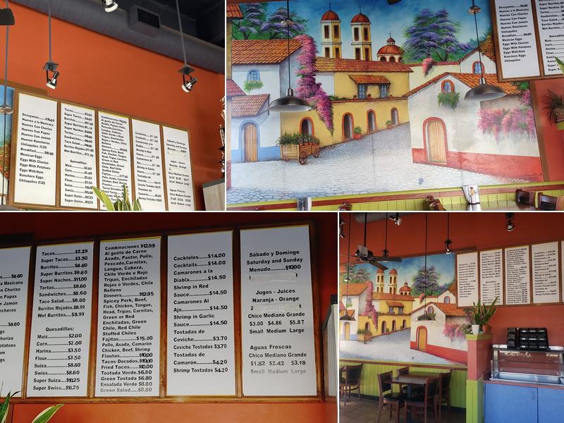 Taqueria El Tapatio #5 Menu