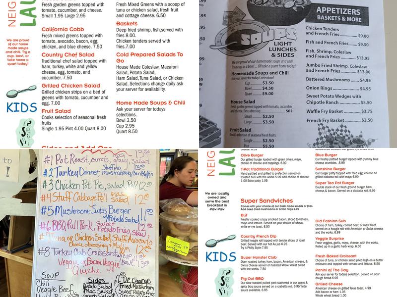 Teapot Dome Menu