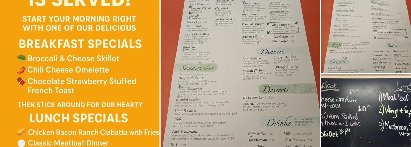 Cathy's Kitchen Menu
