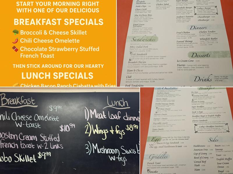 Cathy's Kitchen Menu