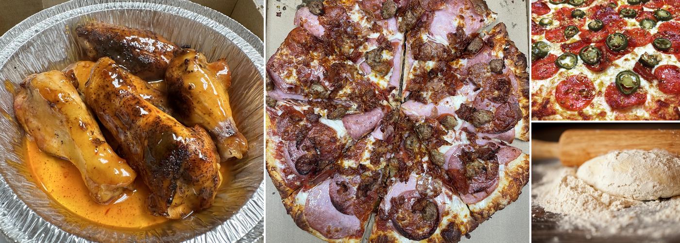 Monstrous Pizza Menu