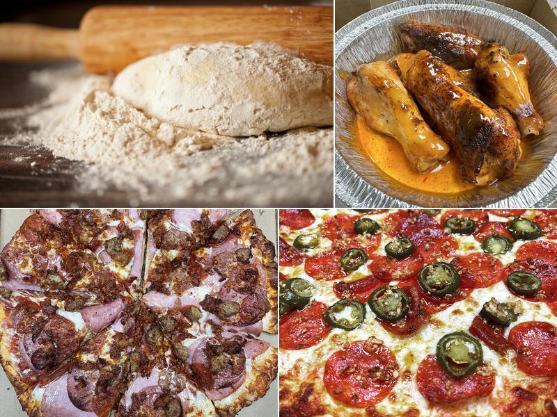 Monstrous Pizza Menu