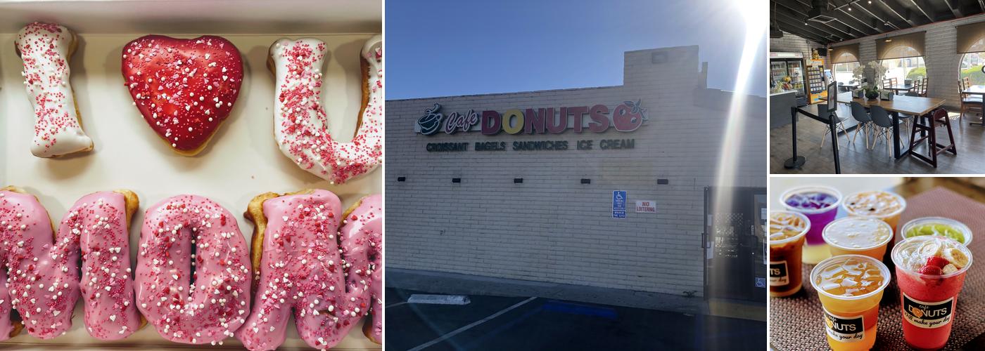 Cafe donuts and smoothies