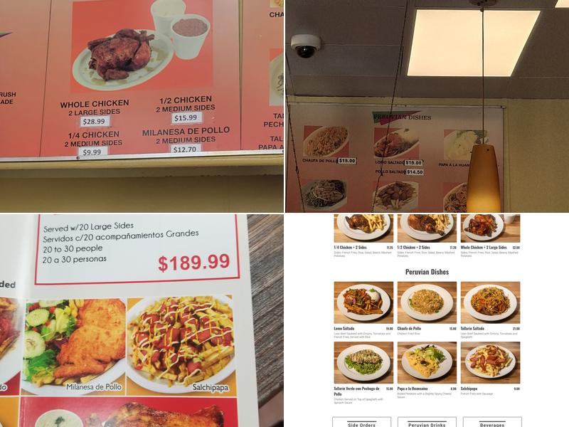 Mr Pollo Menu