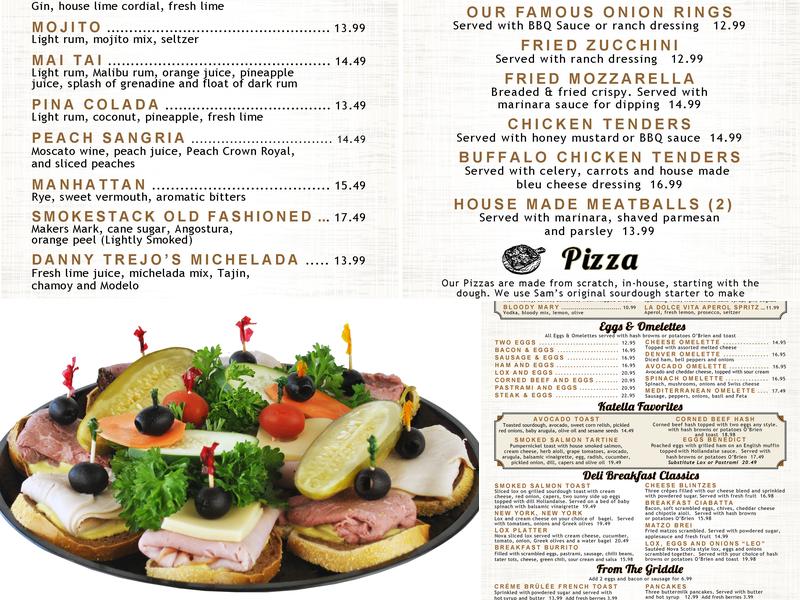 Katella Bakery, Deli & Restaurant Menu