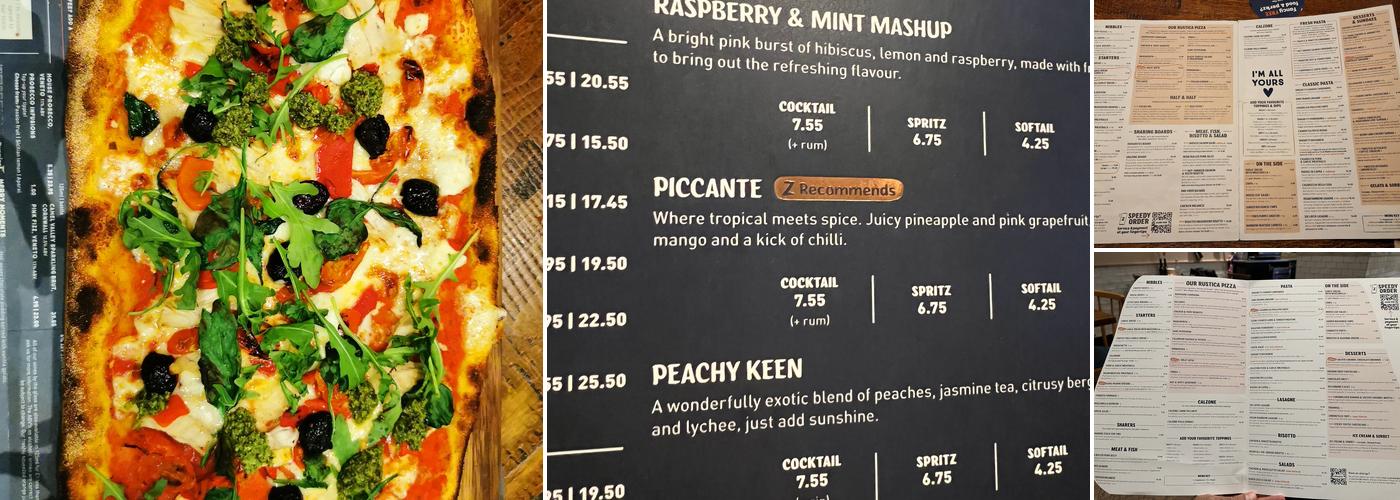 Zizzi - Wembley Menu