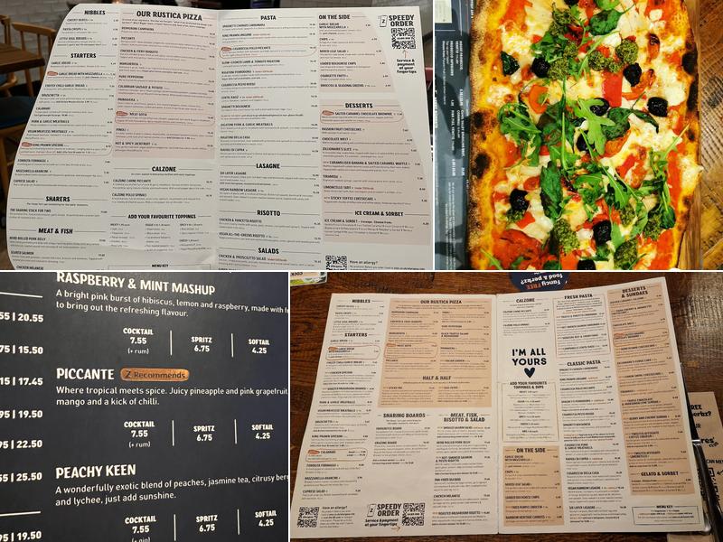 Zizzi - Wembley Menu