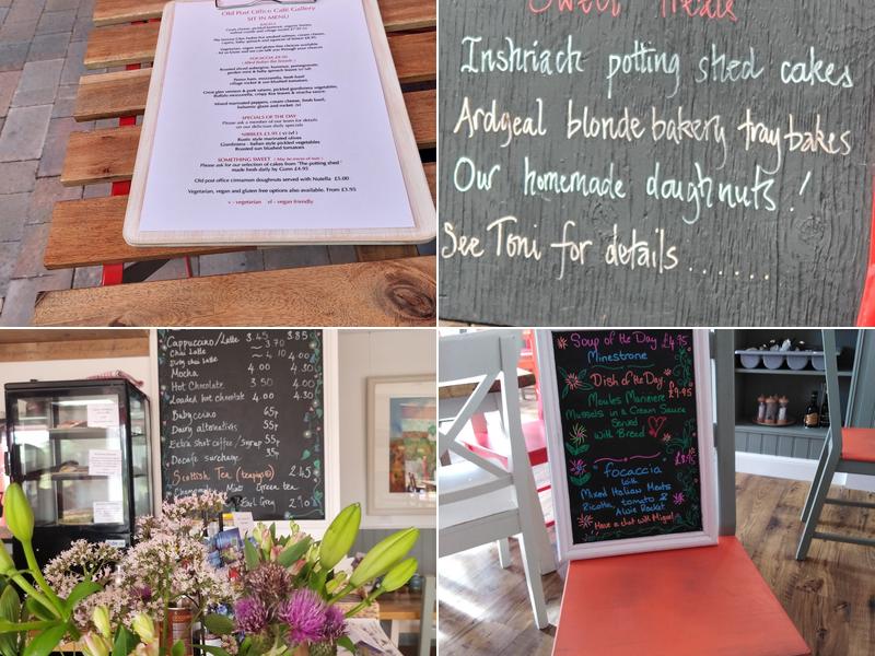 Old Post office Cafe Gallery Menu