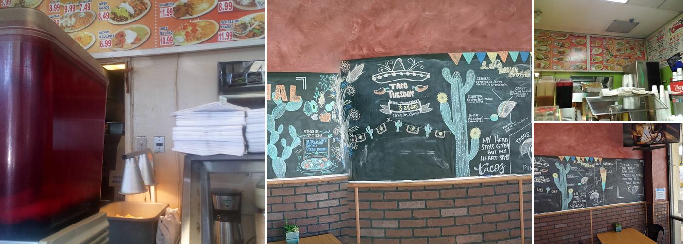 Tacos Chihuahua Catering Menu