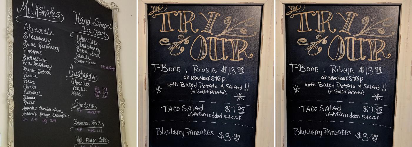 Dotson Drive In Menu