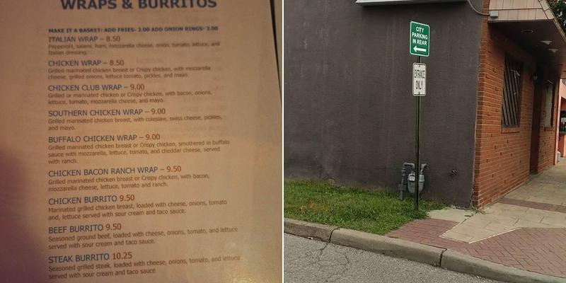 Cheers Menu