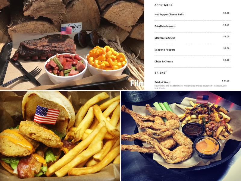 Mason Dixon BBQ Co. Menu