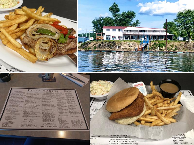 Prima Marina Incorporated Menu