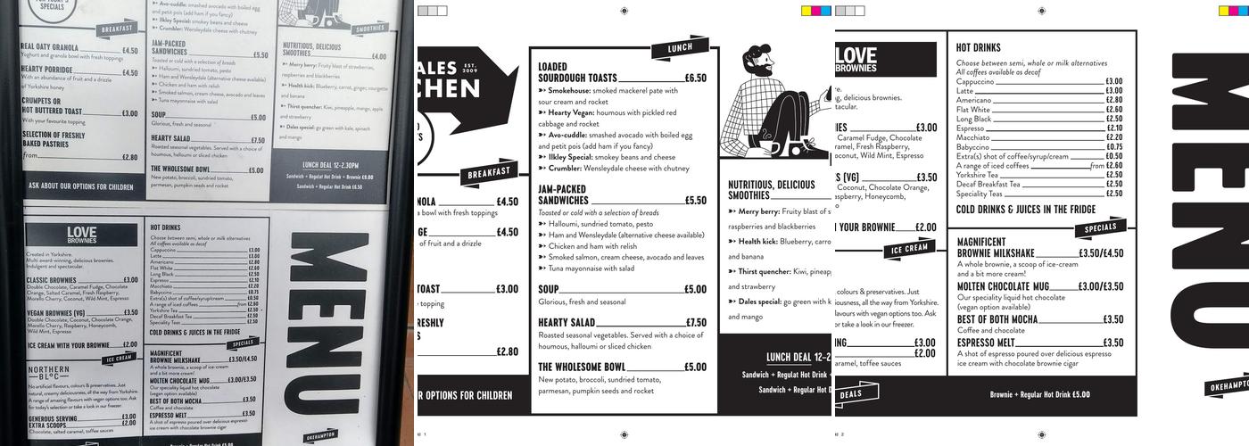 The Pig Pen Cafe Menu