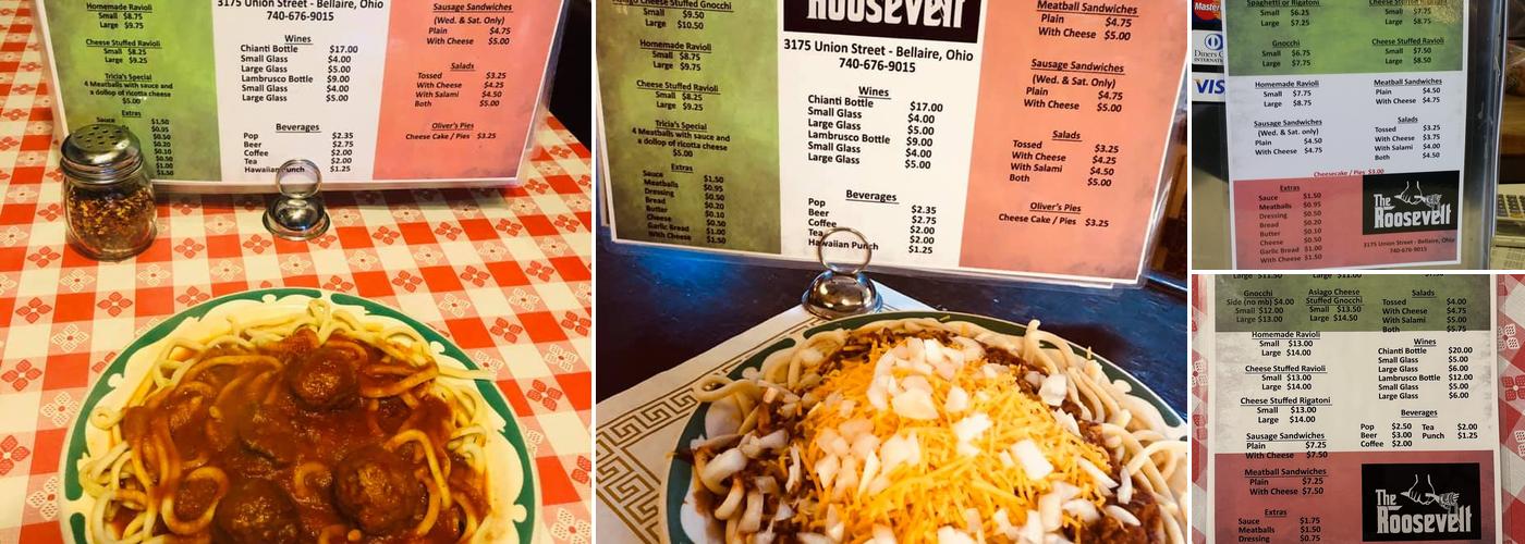 Roosevelt Menu