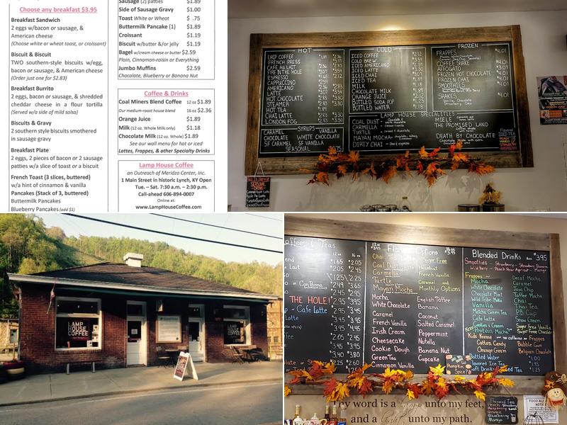 Lamp House Coffee Menu