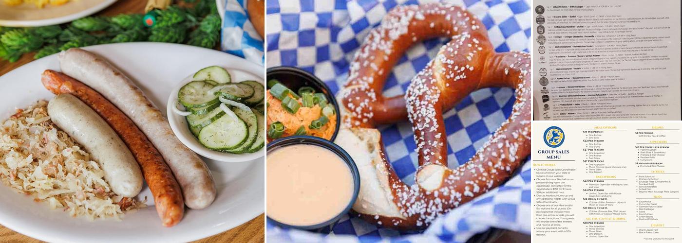 Bavarian Bierhaus Menu