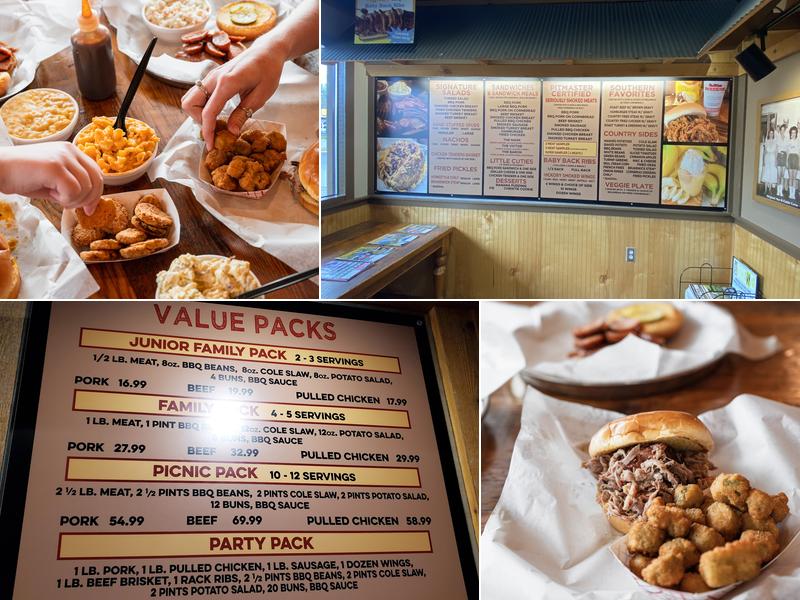 Bar-B-Cutie SmokeHouse Menu