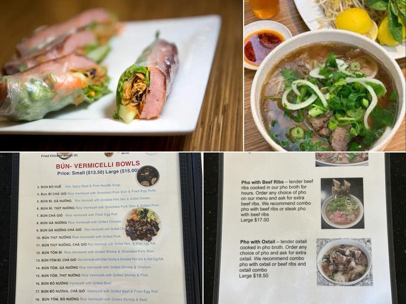 Pho Saigon Menu
